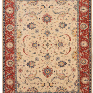 5′ x 6’7″ Oushak Authentic Oriental Rug