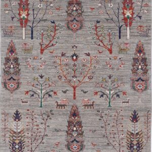 4’2″ x 5’3″ Oushak Authentic Oriental Rug