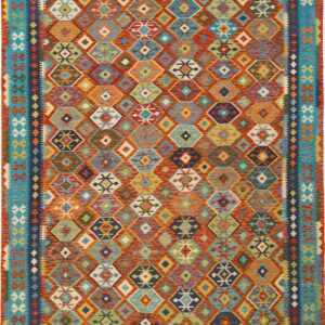 10’1″ x 12’8″ Flat Weave Kilim Rug