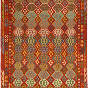 8’4″ x 11’4″ Flat Weave Kilim Rug