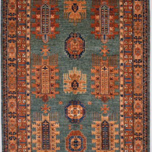 6′ x 9’1″ Kazak Authentic Oriental Rug