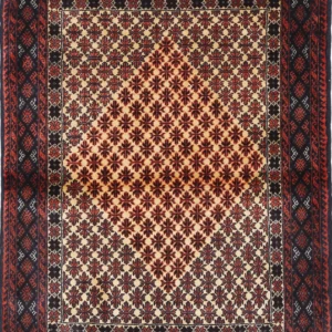 3’2″ x 4’6″ Baluchi Authentic Persian Rug