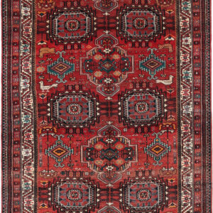 Kurdi 5′ x 10’7″ Quchan Persian Runner Rug
