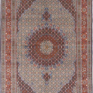 6’7″ x 10′ Moud Authentic Persian Rug