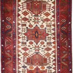 3’2″ x 14’2″ Heriz Persian Runner Rug