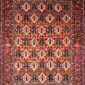 10’6″ x 13’6″ Bakhtiari Authentic Persian Rug