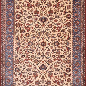 8’6″ x 12’3″ Isfahan Authentic Persian Rug
