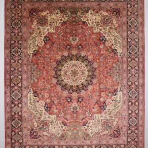 10′ x 13’8″ Tabriz Authentic Persian Rug