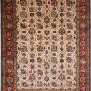10’1″ x 13’4″ Tabriz Authentic Persian Rug