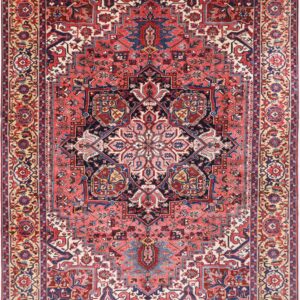 9’8″ x 13’2″ Heriz Authentic Persian Rug