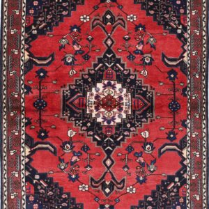 5′ x 6’11” Hamadan Authentic Persian Rug