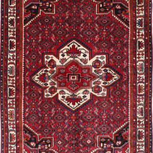 5’1″ x 6’11” Hamadan Authentic Persian Rug