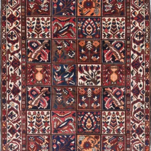 4’10” x 6’10” Bakhtiari Authentic Persian Rug