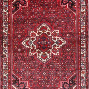 5′ x 7’3″ Hamadan Authentic Persian Rug