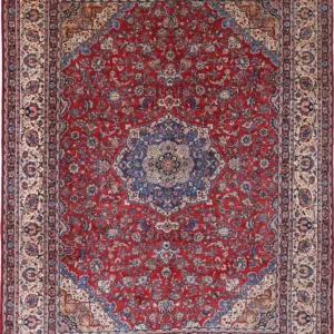 8’11” x 12’6″ Hamadan Authentic Persian Rug