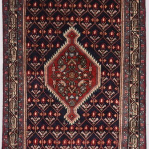 3’3″ x 12′ Hamadan Persian Runner Rug