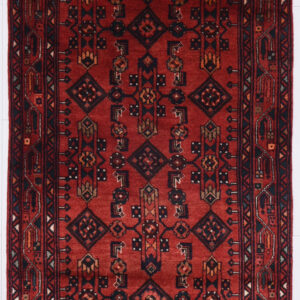 3’8″ x 16’2″ Hamadan Persian Runner Rug