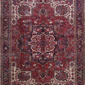 8’8″ x 11’2″ Heriz Authentic Persian Rug