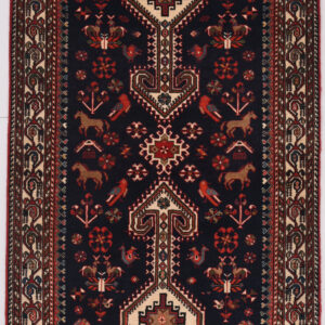 2’9″ x 6’5″ Abadeh Persian Runner Rug