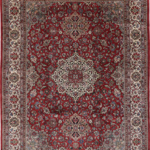 8′ x 10’10” Sarouk Authentic Persian Rug