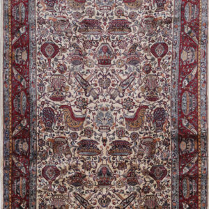 6’10” x 10′ Sarouk Authentic Persian Rug