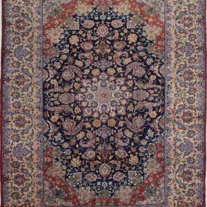 8’9″ x 12’2″ Isfahan Authentic Persian Rug