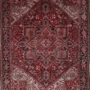 9’2″ x 12′ Heriz Authentic Persian Rug