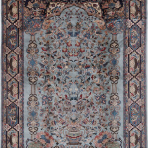 8′ x 12’2″ Sarouk Authentic Persian Rug