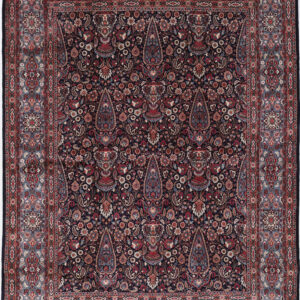 9’7″ x 12’9″ Moud Mashad Authentic Persian Rug