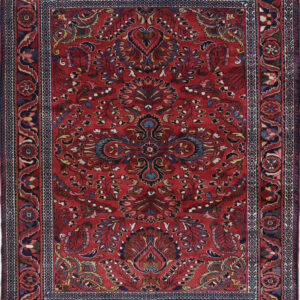 5’2″ x 6’4″ Sarouk  Lilian Authentic Persian Rug