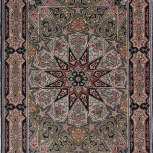 2′ x 3′ Tabriz  Authentic Persian Rug