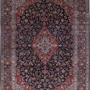Kashan  7’7″ x 11’2″ Authentic Persian Rug