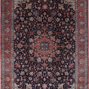 9’2″ x 14’7″ Sarouk Authentic Persian Rug