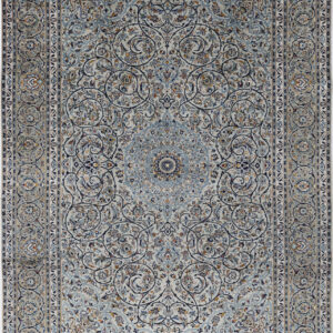 Kashan  8’7″ x 12’8″  Authentic Persian Rug