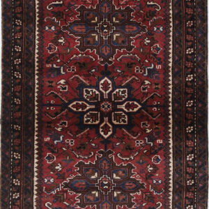 Heriz Runner 2’11” x 6’3″ Authentic Persian Rug