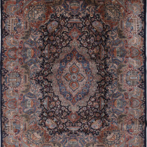 Kashmar 9’8″ x 12’10”  Authentic Persian Rug