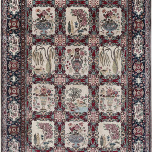 7’3” x 10’3″Tabriz  Authentic Persian Rug