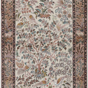 3’4″ x 4’11″Tabriz  Authentic Persian Rug