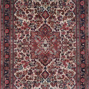 4’3″ x 6’11” Malayer Authentic Persian Rug