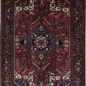 Heriz  4’11” x 6’9″ Authentic Persian Rug