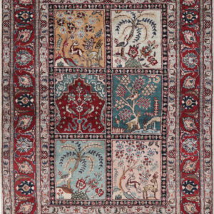 4’7″ x 6’4″ Tabriz  Authentic Persian Rug