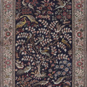 3’4″ x 5′ Tabriz  Authentic Persian Rug