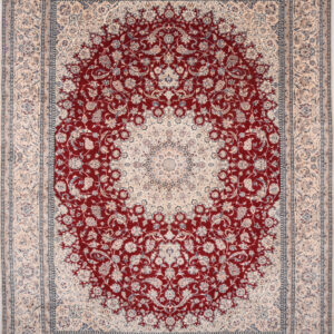 10’3” x 13’9” Nain (6 LA) Authentic Persian Rug