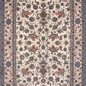 6’6” x 9’7” Isfahan Authentic Persian Rug