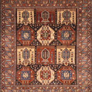 8’2” x 9’7” Kazak Authentic Oriental Rug