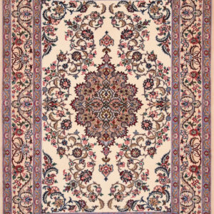 3’8” x 5’2” Isfahan Authentic Persian Rug