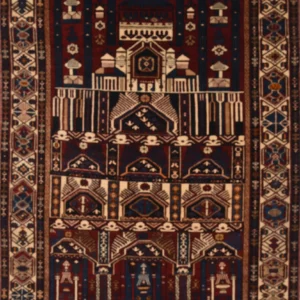 4’5″ x 6’7″ Azarbaijan Authentic Persian Rug