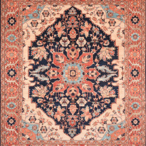 8’0” x 9’10” Oushak Authentic Oriental Rug