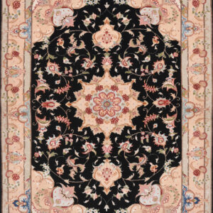 3’4” x 4’10” Tabriz Authentic Persian Rug