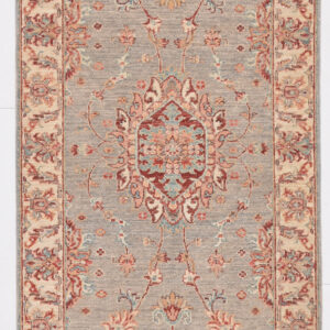 2’8” x 9’8” Oushak Authentic Oriental Rug